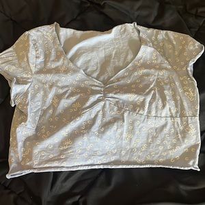 large shein crop top